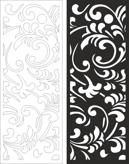 طرح پانل‌های دیواری برش لیزری صفحه نمایش تزئینی cnc لیزر - laser cut wall panels screen decorative cnc laser ve - برای دستگاه CNC چوب و لیزر (سی ان سی)