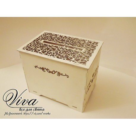 طرح جعبه عروسی برش لیزری وکتورهای - laser cut wedding favor box vectors ve - برای دستگاه CNC چوب و لیزر (سی ان سی)
