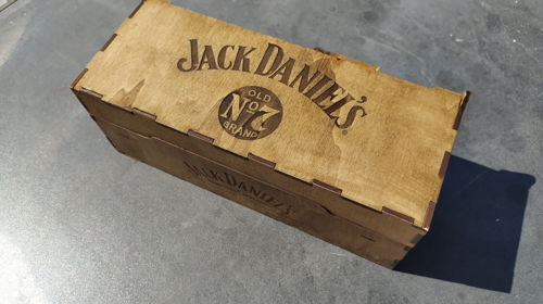 طرح برش لیزری بطری نوشابه، نگهدارنده بطری، - laser cut whisky bottle holder - برای دستگاه CNC چوب و لیزر (سی ان سی)