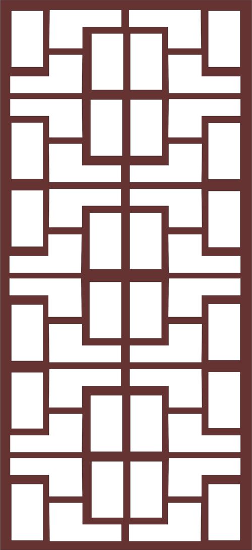 طرح پنجره برش لیزری جلی گلدار الگوی گلدار - laser cut window jali floral seamless pattern - برای دستگاه CNC چوب و لیزر (سی ان سی)