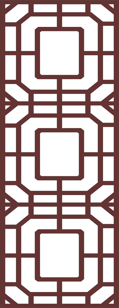 طرح برش لیزری پنجره جلی گرد الگو - laser cut window jali round pattern - برای دستگاه CNC چوب و لیزر (سی ان سی)