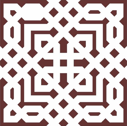 طرح پارچه پنجره برش لیزری شبکه‌ای گلدار درز - laser cut window lattice floral seamless design - برای دستگاه CNC چوب و لیزر (سی ان سی)