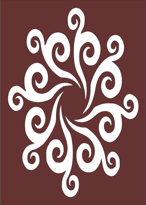 طرح پنجره برش لیزری شبکه‌ای گلدار پانل درز - laser cut window lattice floral seamless panel - برای دستگاه CNC چوب و لیزر (سی ان سی)