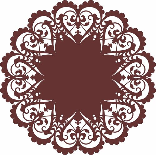 طرح پنجره برش لیزری شبکه گرد طرح - laser cut window lattice round design - برای دستگاه CNC چوب و لیزر (سی ان سی)
