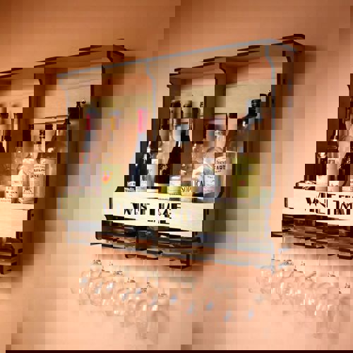 طرح نقاشی قفسه نوشابه برش لیزری - laser cut wine shelf drawing ve - برای دستگاه CNC چوب و لیزر (سی ان سی)