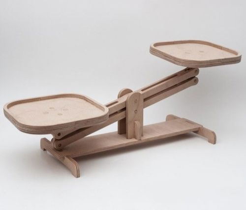 طرح ترازوی چوبی برش لیزری اسباب بازی - laser cut wooden balance scale toy - برای دستگاه CNC چوب و لیزر (سی ان سی)