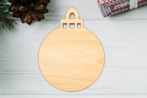 طرح اشکال برش لیزری چوبی برای تزئینات کریسمس - laser cut wooden bauble shapes for christmas decorations ve - برای دستگاه CNC چوب و لیزر (سی ان سی)
