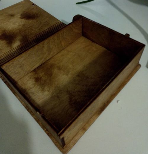 طرح جعبه کتاب چوبی برش لیزری - laser cut wooden book box - برای دستگاه CNC چوب و لیزر (سی ان سی)