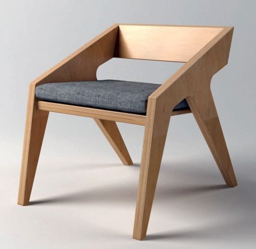 طرح صندلی ناهارخوری چوبی برش لیزری هزینه - laser cut wooden dining chair - برای دستگاه CNC چوب و لیزر (سی ان سی)