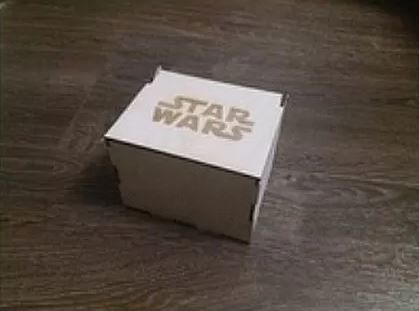 طرح جعبه لیزری چوبی لیوان هدیه با درب قالب - laser cut wooden gift mug box with lid template ve - برای دستگاه CNC چوب و لیزر (سی ان سی)