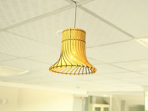 طرح چراغ آویز چوبی برش لیزری نور - laser cut wooden hanging lamp pendant light ve - برای دستگاه CNC چوب و لیزر (سی ان سی)