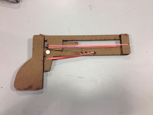 طرح برش لیزری چوبی جنگا تپانچه اسلحه - laser cut wooden jenga pistol - برای دستگاه CNC چوب و لیزر (سی ان سی)