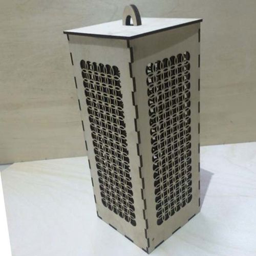 طرح جعبه چراغ چوبی برش لیزری آویز چراغ شب چراغ - laser cut wooden lamp box hanging night light lamp ve - برای دستگاه CNC چوب و لیزر (سی ان سی)