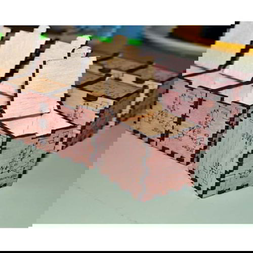 طرح برش لیزری چوب جعبه کوچک تخته سه لا 3mm mini bo - laser cut wood small box plywood 3mm mini box ve - برای دستگاه CNC چوب و لیزر (سی ان سی)