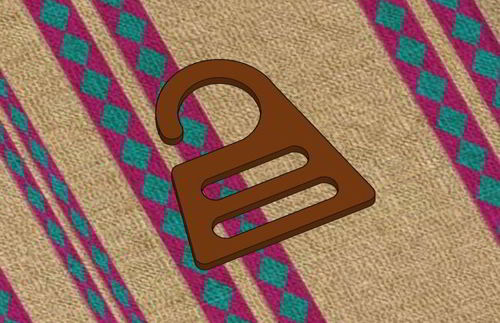 طرح برش لیزری چوب قفسه کراوات - laser cut wood tie rack - برای دستگاه CNC چوب و لیزر (سی ان سی)