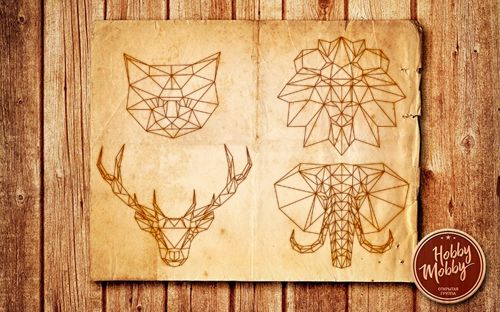 طرح حکاکی لیزری حیوانات - laser engraved animals - برای دستگاه CNC چوب و لیزر (سی ان سی)