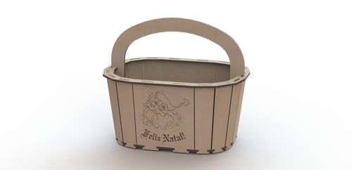 طرح سبدهای نگهداری حکاکی لیزری - laser engrave storage baskets ve - برای دستگاه CNC چوب و لیزر (سی ان سی)