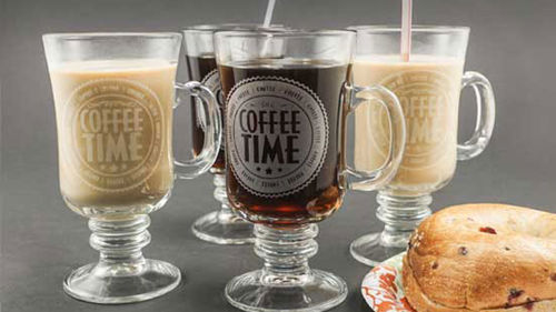 طرح حکاکی لیزری روی لیوان قهوه هزینه - laser engraving glass coffee mugs ve - برای دستگاه CNC چوب و لیزر (سی ان سی)