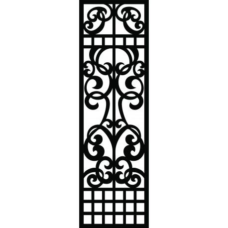 طرح مشبک پرده روتر لیزری پلاسما d 4 - laser plasma router grille pattern d14 - برای دستگاه CNC چوب و لیزر (سی ان سی)
