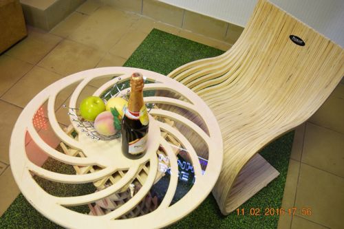 طرح برش مبلمان با روتر لیزری v 4 - laser router cut furniture v24 ve - برای دستگاه CNC چوب و لیزر (سی ان سی)