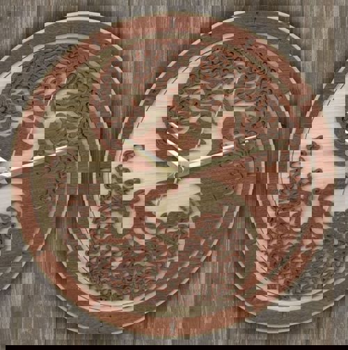 طرح ساعت تزئینی وی ای - layout of decorative clock ve - برای دستگاه CNC چوب و لیزر (سی ان سی)