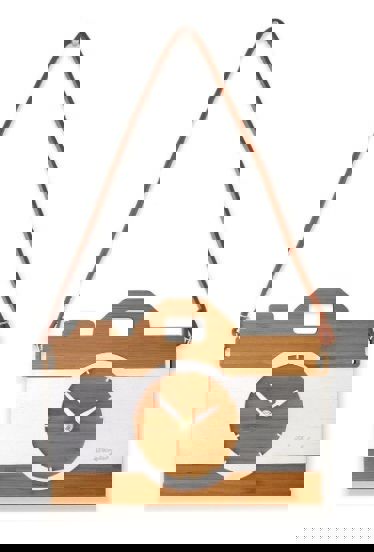 طرح ساعت دوربین DSLR برای برش لیزری - layout of dslr camera clock drawing for laser cutting ve - برای دستگاه CNC چوب و لیزر (سی ان سی)