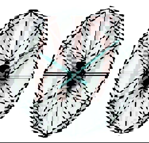 طرح بندی الگوی هندسی ساعت - layout of geometric pattern clock ve - برای دستگاه CNC چوب و لیزر (سی ان سی)