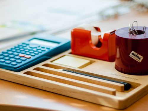 طرح دفتر سازمان دهنده برای برش لیزری - layout of office organizer for laser cutting - برای دستگاه CNC چوب و لیزر (سی ان سی)