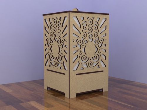 طرح چراغ چراغ چراغ چوب - light fixture lampara wood ve - برای دستگاه CNC چوب و لیزر (سی ان سی)