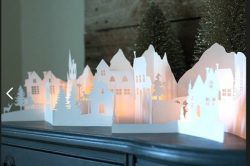 طرح چراغ سال نو پنل - light lamp new year panel - برای دستگاه CNC چوب و لیزر (سی ان سی)