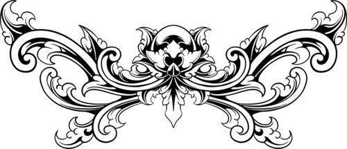 طرح جداکننده اتاق نشیمن با حاشیه الگوی الگو - living room divider border pattern ve - برای دستگاه CNC چوب و لیزر (سی ان سی)
