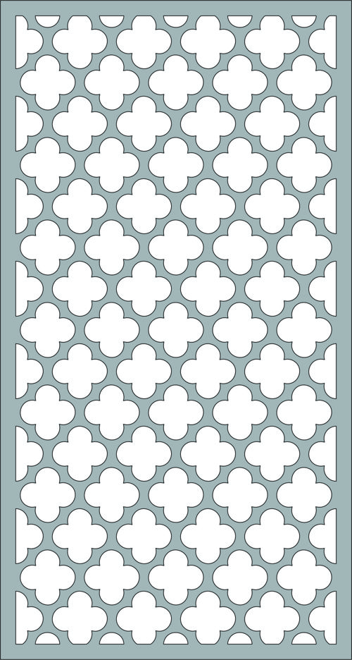 طرح پنل درز طرح گلدار اتاق نشیمن برای برش لیزری قاب - living room floral lattice stencil seamless panel for laser cut ve - برای دستگاه CNC چوب و لیزر (سی ان سی)