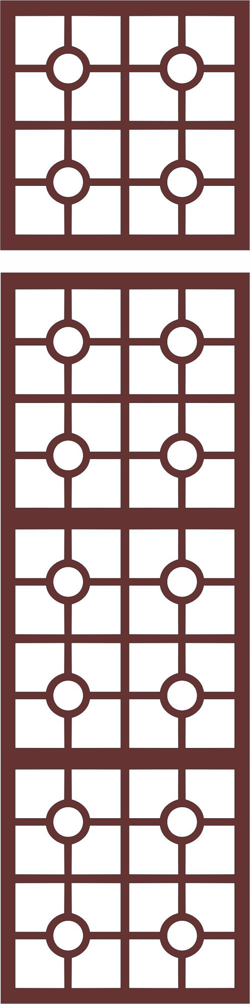 طرح پنل درز برای برش لیزری اتاق نشیمن - living room grill seamless panel for laser cutting - برای دستگاه CNC چوب و لیزر (سی ان سی)