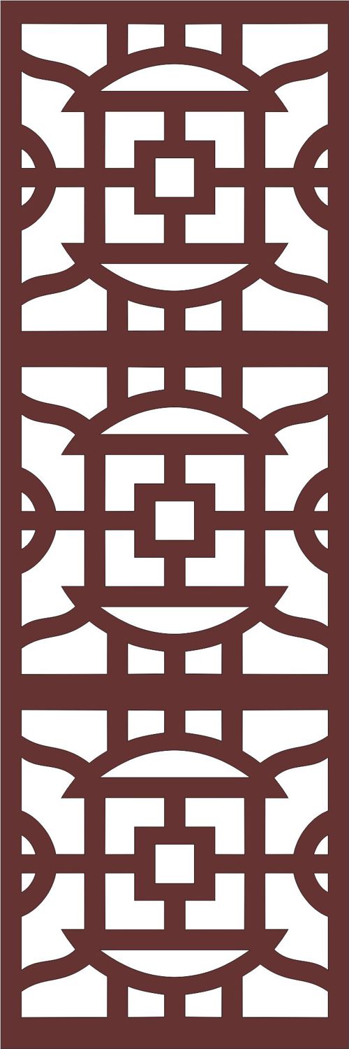 طرح الگوی درز برای برش لیزری اتاق نشیمن - living room grill seamless pattern for laser cutting - برای دستگاه CNC چوب و لیزر (سی ان سی)