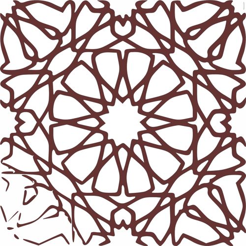 طرح جداکننده جلی اتاق نشیمن لیزری - living room jali separator seamless for laser cut ve - برای دستگاه CNC چوب و لیزر (سی ان سی)