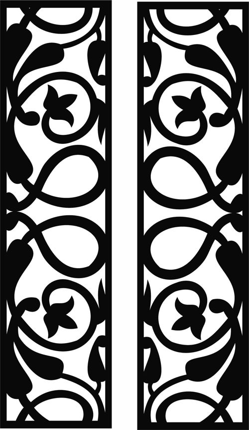 طرح جداکننده صفحه اتاق نشیمن درز هنر برای برش لیزر شیشه - living room screen separator seamless art for laser cut ve - برای دستگاه CNC چوب و لیزر (سی ان سی)