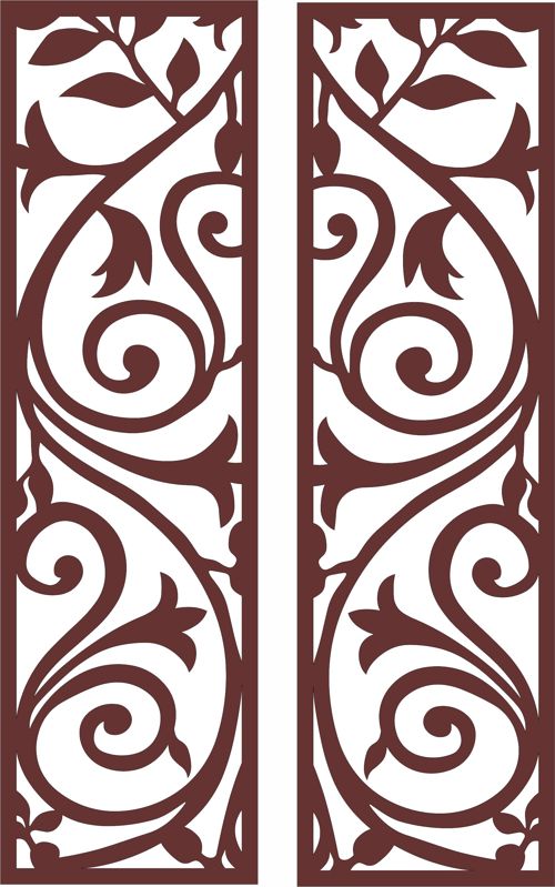 طرح الگوی یکپارچه جداکننده صفحه نمایش اتاق نشیمن برای برش لیزری قاب - living room screen separator seamless pattern for laser cut ve - برای دستگاه CNC چوب و لیزر (سی ان سی)