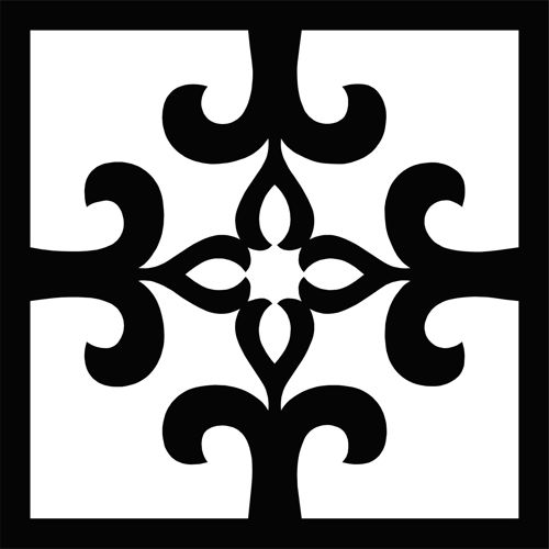 طرح living-room-seamless-floral-floral-lattice-stencil-panel-for-laser-cut-ve