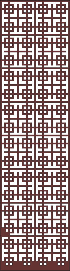 طرح اتاق نشیمن درز گل روی صفحه الگوی cnc برش لیزری - living room seamless floral screen pattern cnc laser cutting - برای دستگاه CNC چوب و لیزر (سی ان سی)