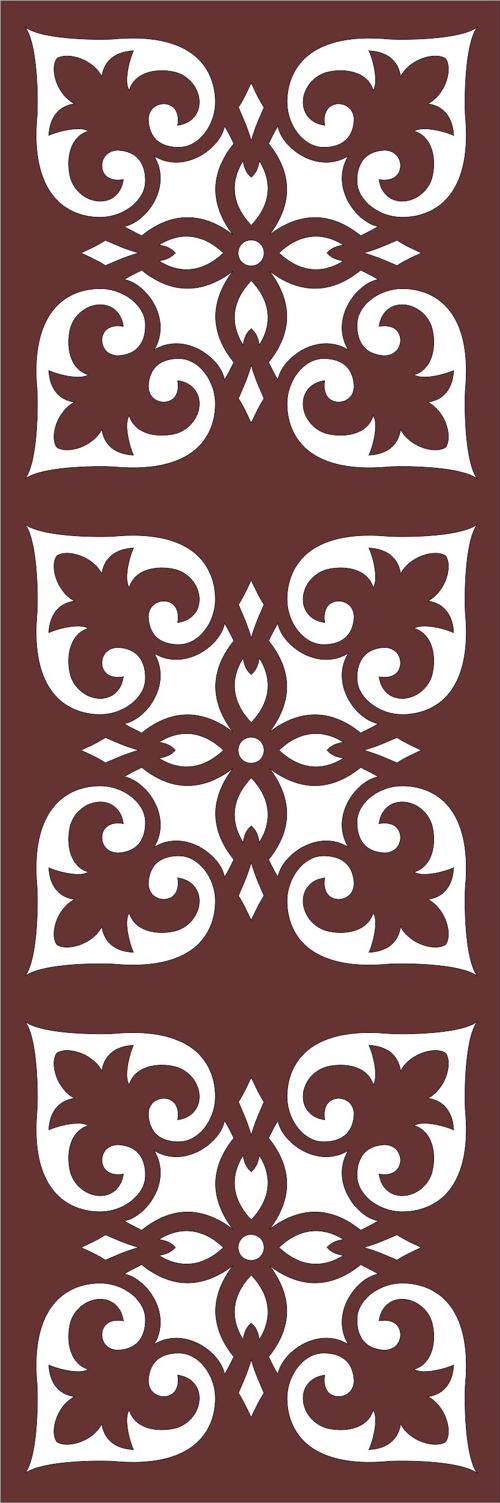 طرح الگوی جداکننده یکپارچه اتاق نشیمن برای برش لیزری - living room seamless separator grill pattern for laser cutting - برای دستگاه CNC چوب و لیزر (سی ان سی)