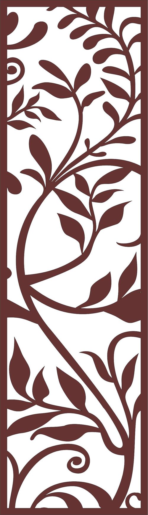 طرح هنر برش لیزری درز اتاق نشیمن - living room seamless separator screen art for laser cutting - برای دستگاه CNC چوب و لیزر (سی ان سی)