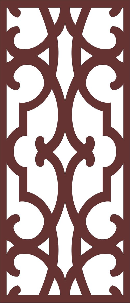 طرح الگوی جداکننده صفحه اتاق نشیمن لیزر cnc - living room seamless separator screen pattern cnc laser cutting - برای دستگاه CNC چوب و لیزر (سی ان سی)