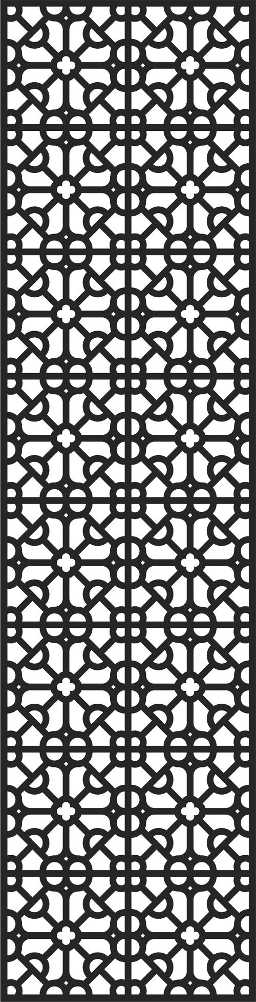 طرح الگوی جداکننده صفحه اتاق نشیمن لیزری - living room seamless separator screen pattern for laser cut ve - برای دستگاه CNC چوب و لیزر (سی ان سی)