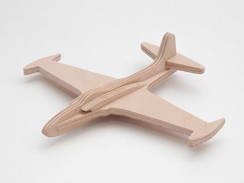 طرح مدل برش لیزری cnc با قطر میلی‌متر (لاکهید پی ) - lockheed p 80 6mm cnc laser cut model - برای دستگاه CNC چوب و لیزر (سی ان سی)