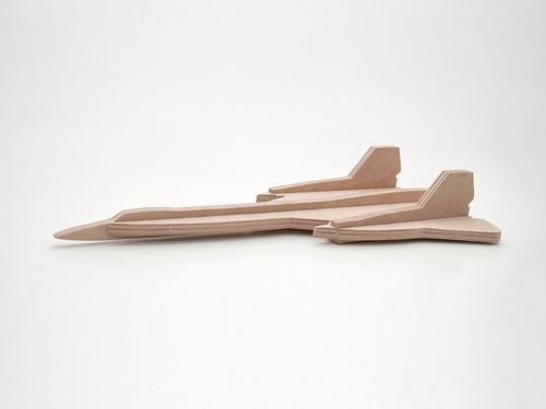 طرح لاکهید اس‌آر بلک‌برد سی‌ان‌سی لیزر مدل میلی‌متری - lockheed sr 71 blackbird cnc laser model 6mm - برای دستگاه CNC چوب و لیزر (سی ان سی)