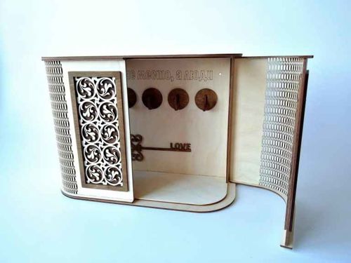 طرح قفل ساز دراور برای برش لیزری - locksmith chest of drawers for laser cutting ve - برای دستگاه CNC چوب و لیزر (سی ان سی)