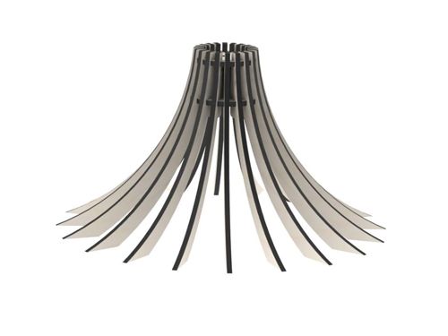 طرح لومیناریا 6 - luminaria 6 - برای دستگاه CNC چوب و لیزر (سی ان سی)