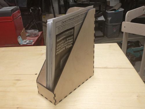 طرح جعبه مجله - magazine box - برای دستگاه CNC چوب و لیزر (سی ان سی)