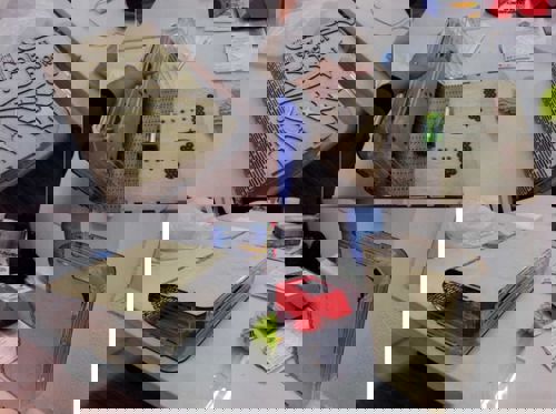 طرح تخته بازی و محفظه جادویی برای برش لیزری - magic the gathering board and playing case for laser cut ve - برای دستگاه CNC چوب و لیزر (سی ان سی)