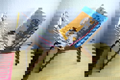 طرح قفسه مجله برای برش لیزری - magzine rackfor laser cut - برای دستگاه CNC چوب و لیزر (سی ان سی)